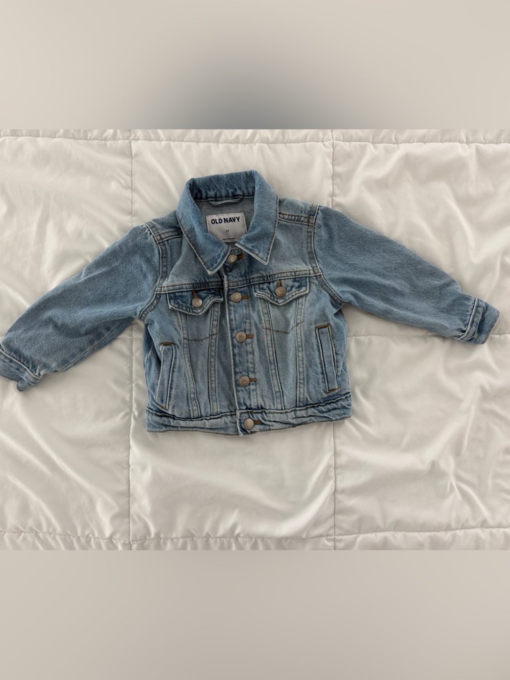 Old Navy Light Wash Denim Jacket for Kids